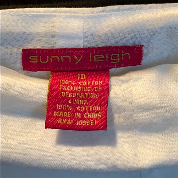 Sunny Leigh White Summer Skirt - Picture 6 of 8